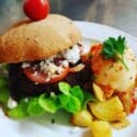 Hop In To Yaza Cafe Bar Venue To Enjoy Vege Burger With Tons Of Good Things