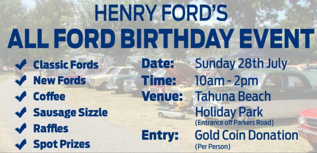 Henry Ford&rsquo;s All Ford Birthday Event - Uniquely Nelson