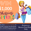 Win $1000 Shopping Spree Simply Shopping This September At Beetees!
