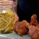 Buttermilk Fried Chicken With Sweet Pickled Celery | Gordon Ramsay