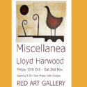 Lloyd Harwood Exhibition Coming Up | Red Art Gallery