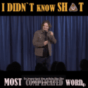 ISMO Have Found The Most Complicated Word In The English Language. That Word Is SH!T.
