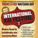 INTERNATIONAL KAI FESTIVAL 2020 STALLHOLDER APPLICATIONS NOW OPEN