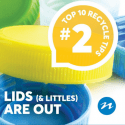 Top Ten Recycling Tips – No. 2: Lids Can’t Be Recycled | Nelson City Council