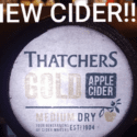 Cider On Tap Has Returned To The Vic In The Form Of Thatchers Gold.