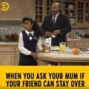 Asking Mum If A Friend Can Stay Over | The Fresh Prince Of Bel-Air