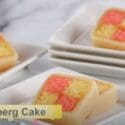 Anna Bakes ADORABLE Battenberg Cake!