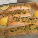 Dijon Roasted Salmon
