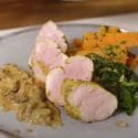 Roast Pork Fillet With Brandy Prune Sauce