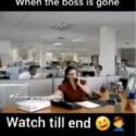When The Boss Is Gone ????