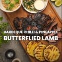 Barbeque Chilli & Pineapple Butterflied Lamb