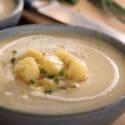 Homemade Creamy Leek And Potato Soup