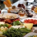 THIS Is The GRAND Turkish Breakfast: Olives, Sucuk, Simit, Borek, Jams, Cheese, Tea, And Many More!