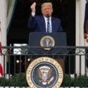 Trump Holds First Public Event Since Covid Diagnosis