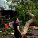 Search For Survivors After Typhoon Molave Hits Vietnam Triggering Landslides