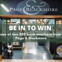 Be Into WIN One Of Two $50 Book Vouchers From Page & Blackmore