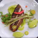 Pan-Seared Fish Fillet And Guacamole Recipe