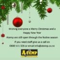 Merry Christmas Everyone And Open Over The Festive Season: A-Temp Recruitment