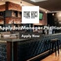 Apply For Manager At The VIC Public House