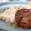 Delicious Chicken Piccata And Mashed Potato