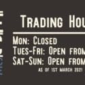 Trading Hours Update: The Vic Brewbar