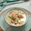 Salmon Potato Cream Stew