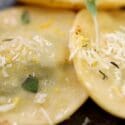 Spinach & Ricotta Filled Ravioli