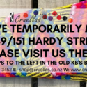 Cruellas Natural Fibre Boutique Moved To 149/151 Hardy Street