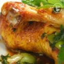 Baked Chicken With Olive Dressing