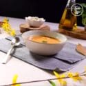 Lower Calorie Crab Bisque With Garlic Croutons
