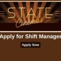 Apply For Shift Manager At State Cinemas
