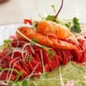Beet Pasta With Parmesan Broccoli Sauce