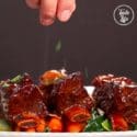 Short Ribs With Leek And Carrot