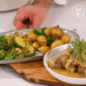 Chicken In Mustard Sauce – Poulet à La Moutarde