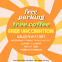 POP ON DOWN To Our POP-UP: Nelson Airport New Zealand