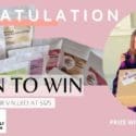 Winner Of Be In To Win A Delish Hamper From Sweet Not Sugar