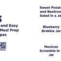 Three Nutritious And Easy Mason Jar Meal Prep Recipes: F45 Training Nelson