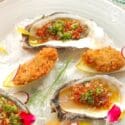 Oven Roasted Oysters And Fried Oysters