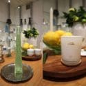 Burning Our Gorgeous Zesty Lemon Bergamot: Living Light Candles Nelson