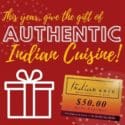 This Holiday Season, Give The Ultimate Gift Of Authentic And Delicious Indian Dining: The Indian Cafe
