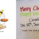 Merry Christmas And Happy New Year : Kimchiandwasabinz