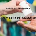 Apply For Pharmacist: Hardy St Pharmacy