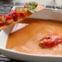 Lobster Bisque And Bruschetta