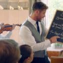 Chris Hemsworth V. James Corden – Battle Of The Waiters