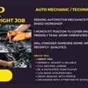 Auto Mechanic/Techanican Wanted: A – Temp Recruitment