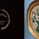 This Sweet Vintage French Framed Floral Is One Of Most Favourite: This Sweet Vintage French Framed Floral Is One Of Most Favourite