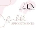 Available Appointments For This Week: Lash Lounge Nelson