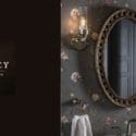 How Gorgeous Is This Wall Paper With Those Lights!: Storey Home Collection