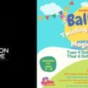 Balloon Twisting Workshop & Magic Show: Morrison Square, Nelson