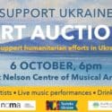 Art Auction For Ukraine On 6th October